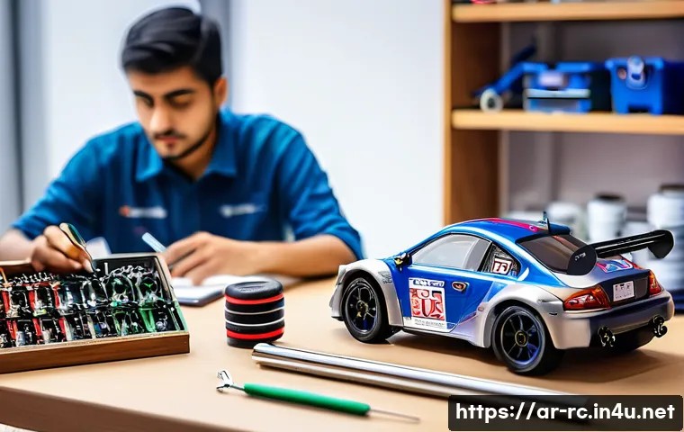 RC카 튜닝 후 테스트 방법 관련 이미지 1